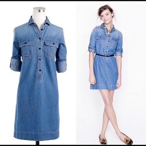 J. Crew Denim Dress. Size XL.